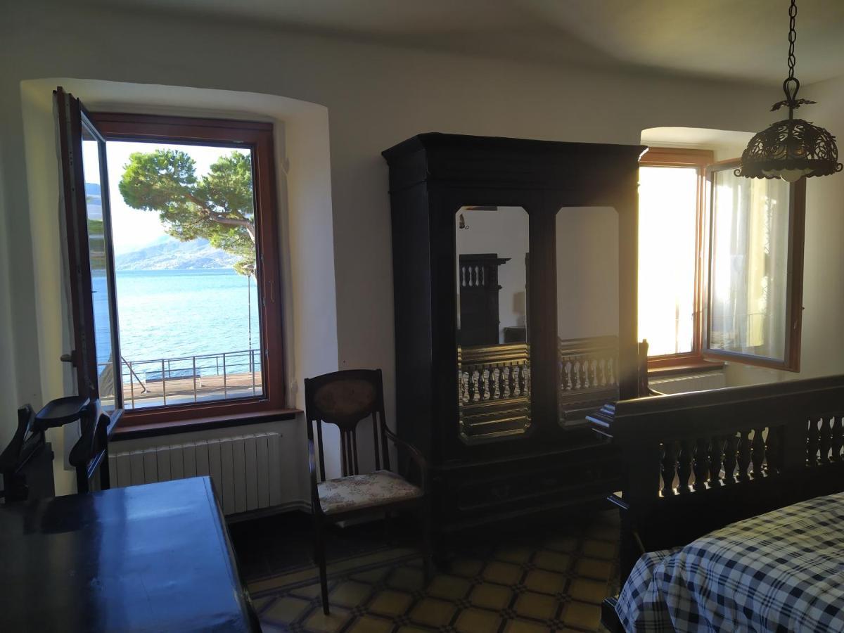 Casa D'Epoca Fronte Lago A Domaso Lago Di Como Exteriér fotografie